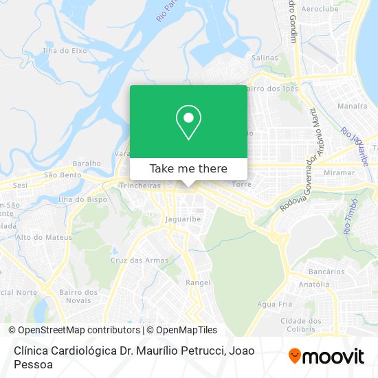 Clínica Cardiológica Dr. Maurílio Petrucci map