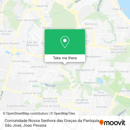 Comunidade Nossa Senhora das Graças da Paróquia São José map