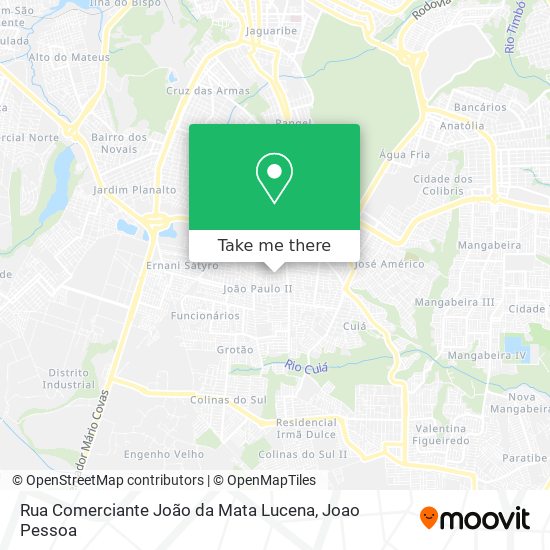 Rua Comerciante João da Mata Lucena map