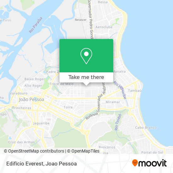 Edifício Everest map