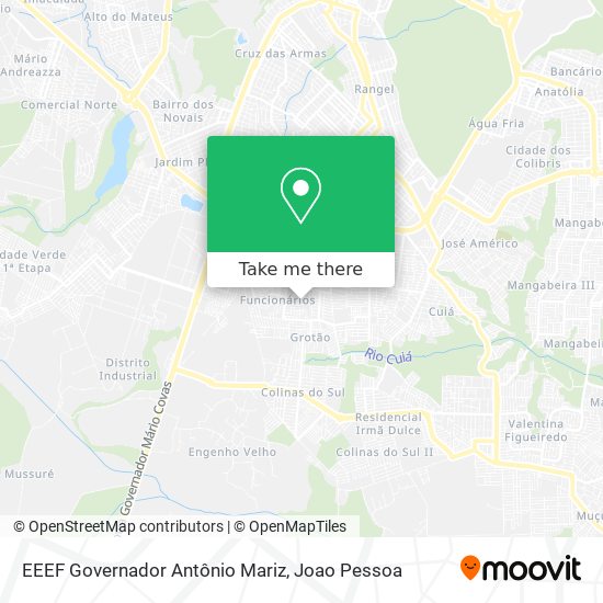EEEF Governador Antônio Mariz map