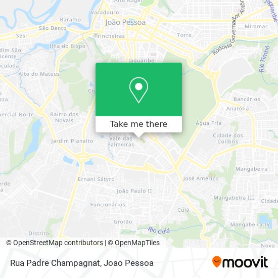 Rua Padre Champagnat map