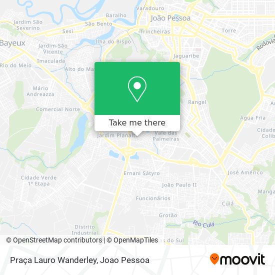 Praça Lauro Wanderley map