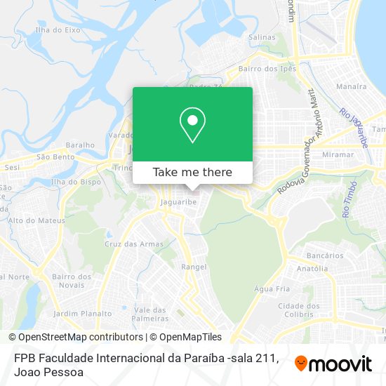 FPB Faculdade Internacional da Paraíba  -sala 211 map
