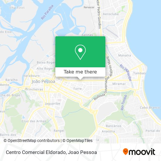 Centro Comercial Eldorado map