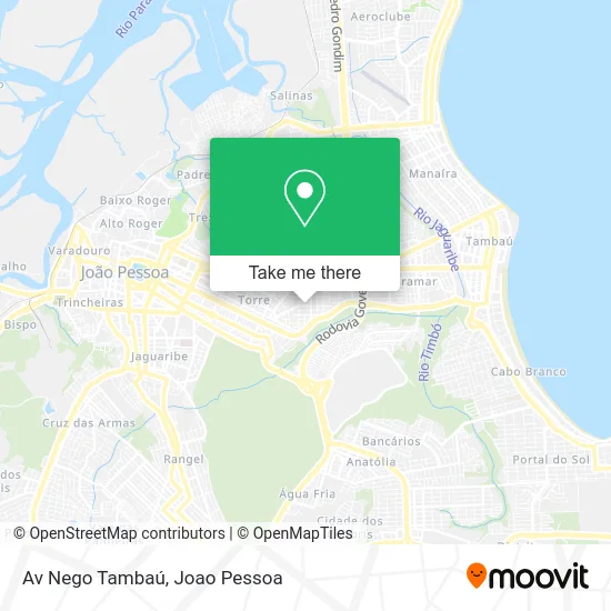 Av Nego Tambaú map