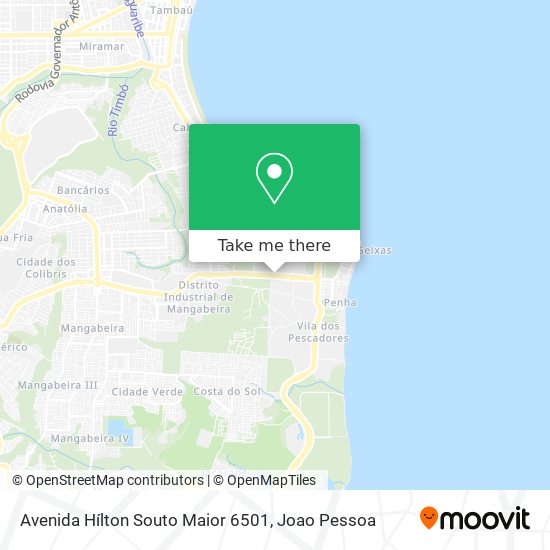 Avenida Hílton Souto Maior 6501 map