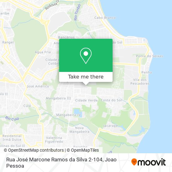 Mapa Rua José Marcone Ramos da Silva 2-104