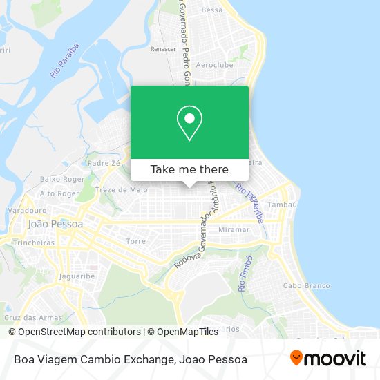 Mapa Boa Viagem Cambio Exchange