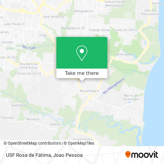 USF Rosa de Fátima map