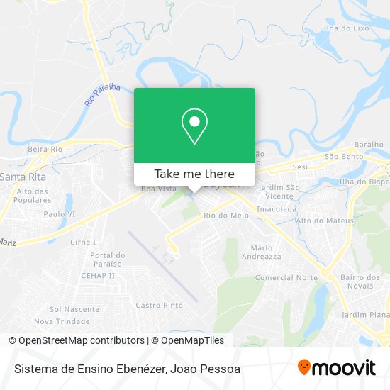 Sistema de Ensino Ebenézer map