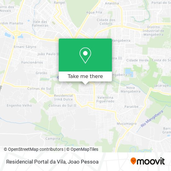 Residencial Portal da Vila map