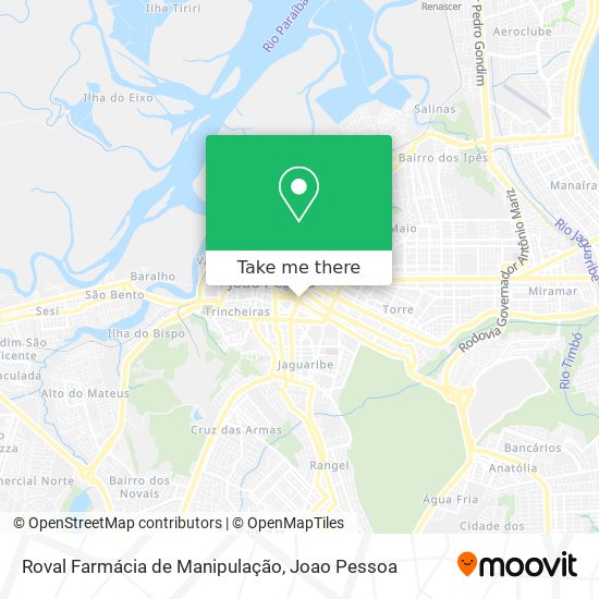 Roval Farmácia de Manipulação map
