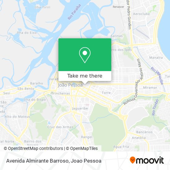 Avenida Almirante Barroso map