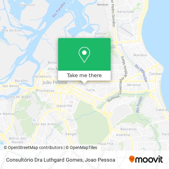Consultório Dra Luthgard Gomes map
