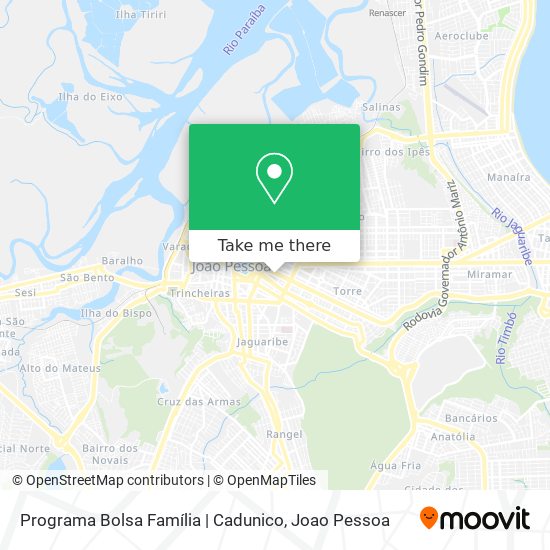 Programa Bolsa Família | Cadunico map
