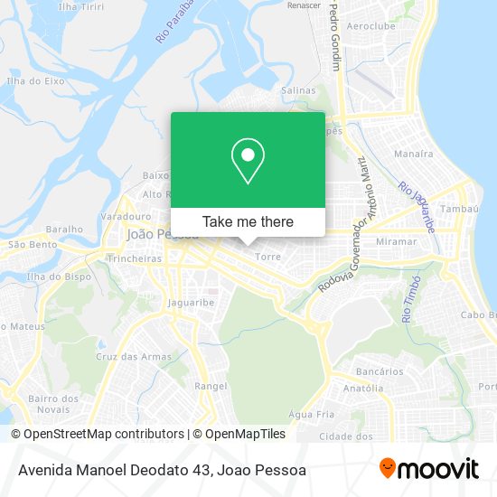 Avenida Manoel Deodato 43 map