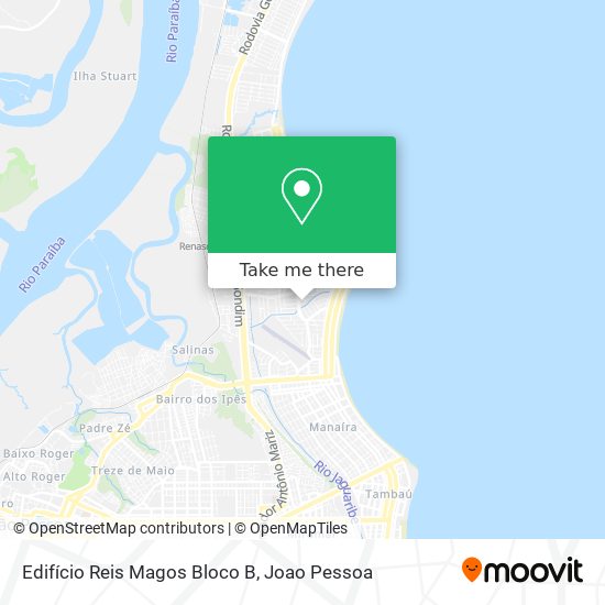 Edifício Reis Magos Bloco B map