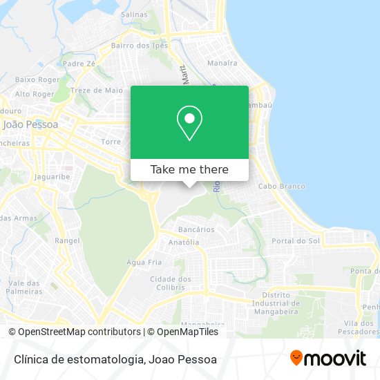 Clínica de estomatologia map
