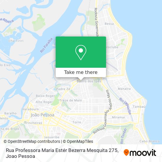 Rua Professora Maria Estér Bezerra Mesquita 275 map