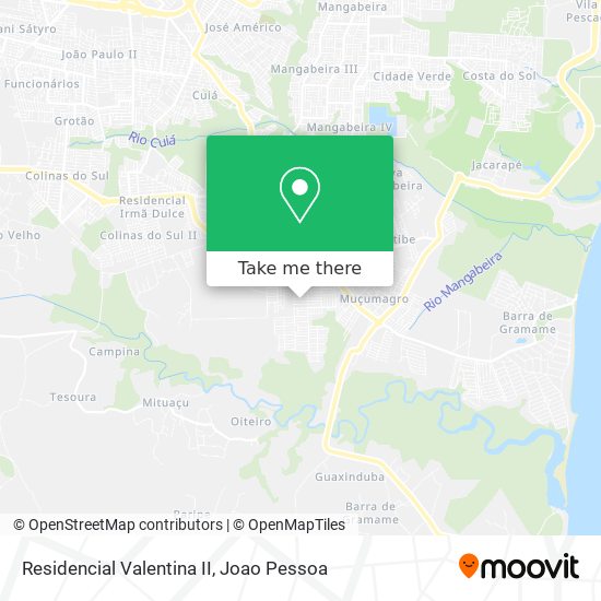 Residencial Valentina II map