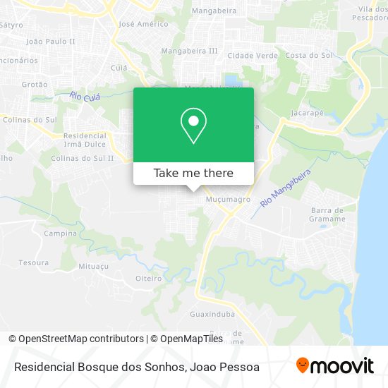 Residencial Bosque dos Sonhos map