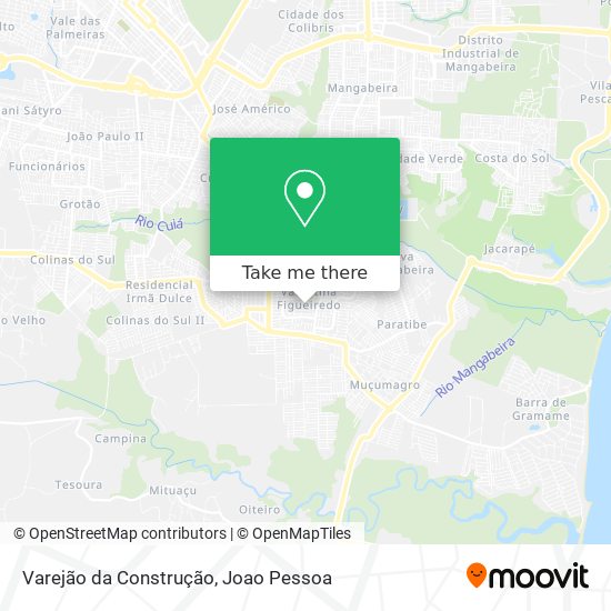 Varejão da Construção map