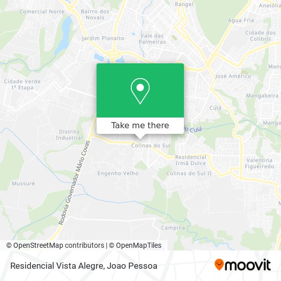Residencial Vista Alegre map