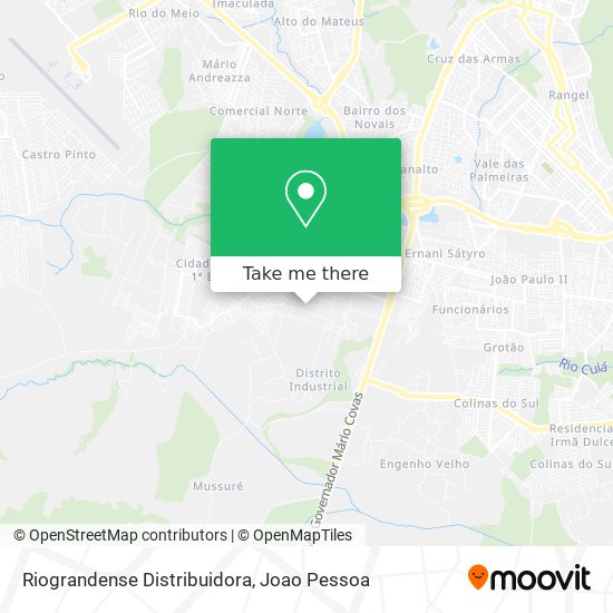 Riograndense Distribuidora map