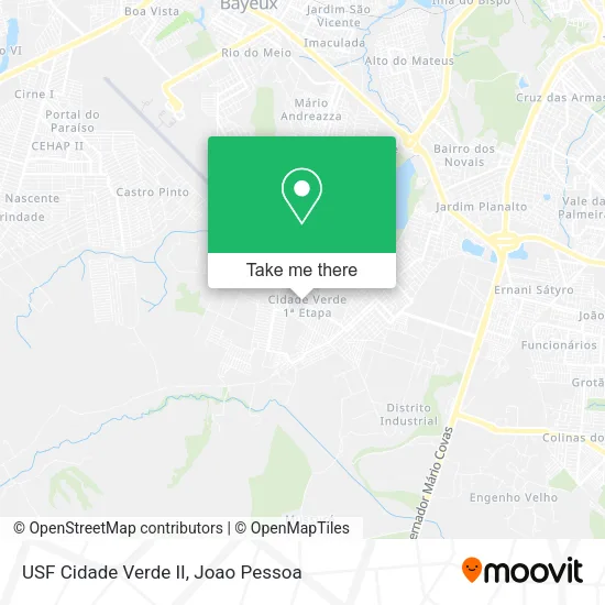 USF Cidade Verde II map
