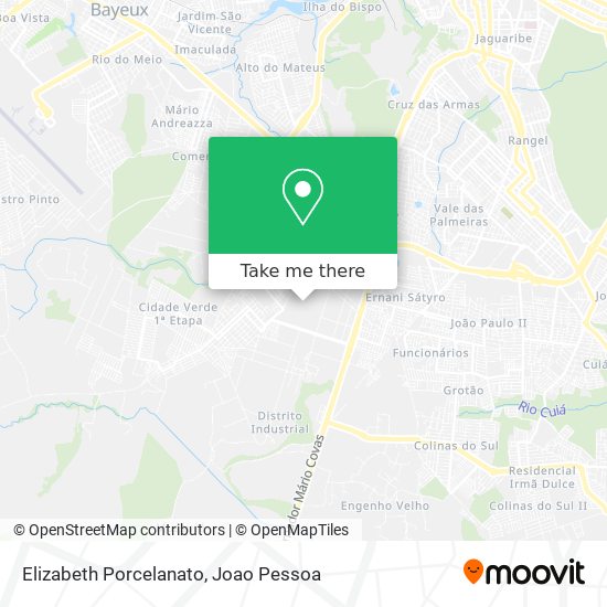 Elizabeth Porcelanato map