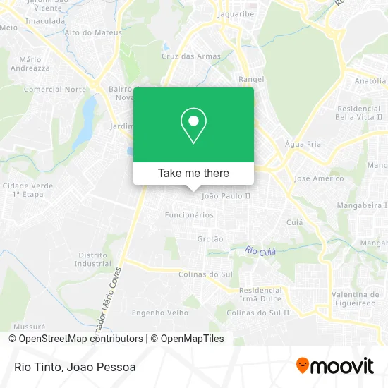 Rio Tinto map