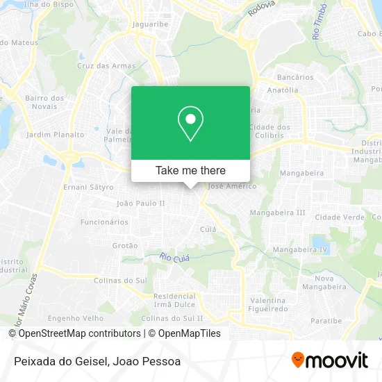 Peixada do Geisel map