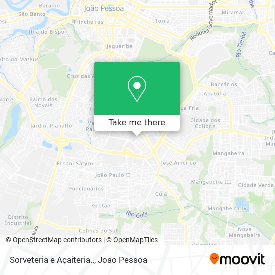 Sorveteria e Açaiteria.. map