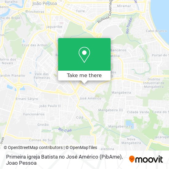 Primeira igreja Batista no José Américo (PibAme) map