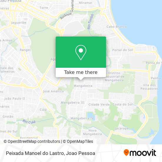 Peixada Manoel do Lastro map