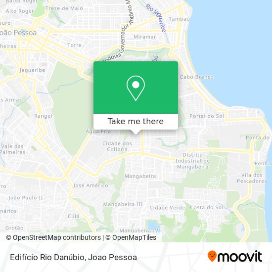 Edifício Rio Danúbio map