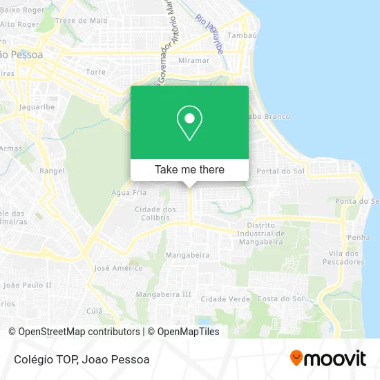 Colégio TOP map