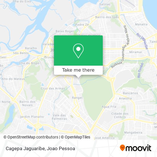 Mapa Cagepa Jaguaribe