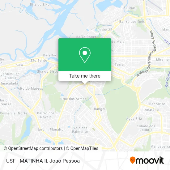 USF - MATINHA II map