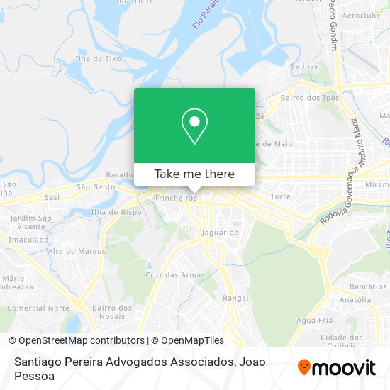 Santiago Pereira Advogados Associados map