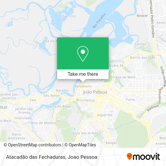 Atacadão das Fechaduras map