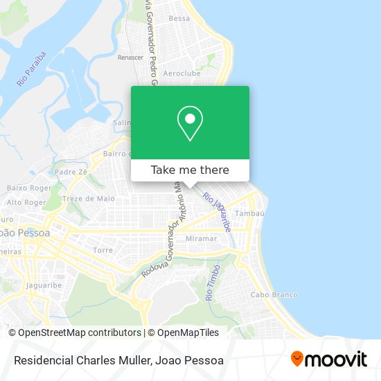 Residencial Charles Muller map