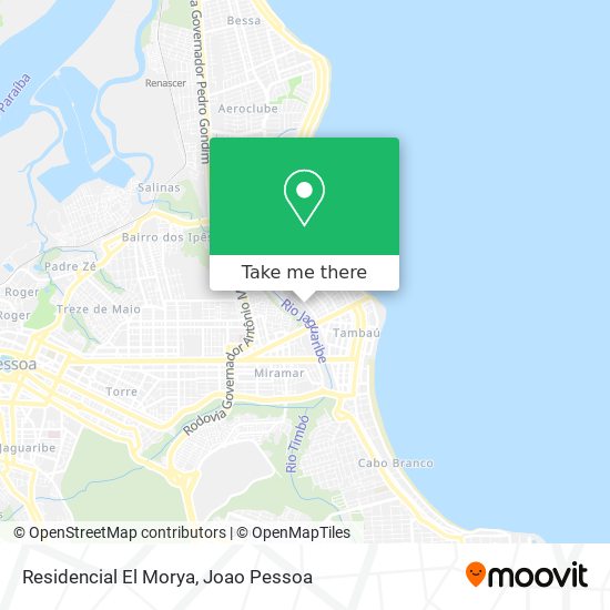 Residencial El Morya map