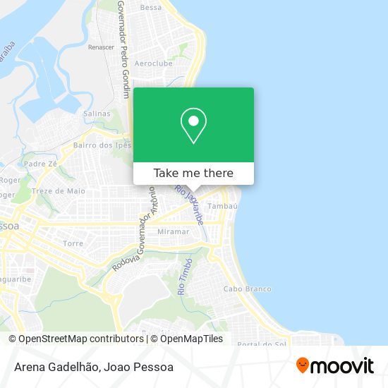 Arena Gadelhão map