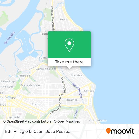 Edf. Villagio Di Capri map