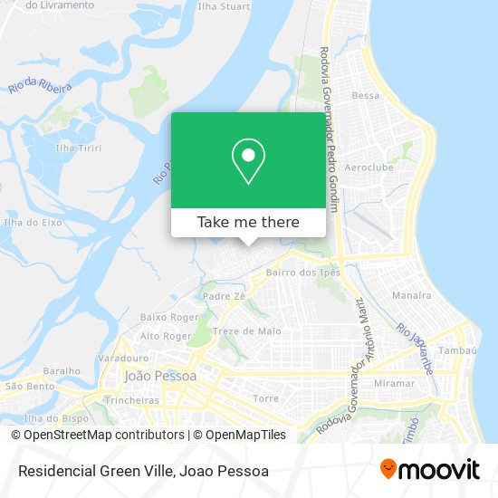 Residencial Green Ville map