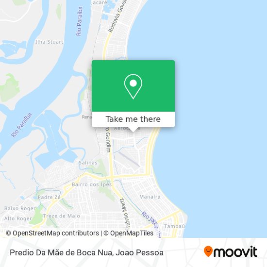 Predio Da Mãe de Boca Nua map