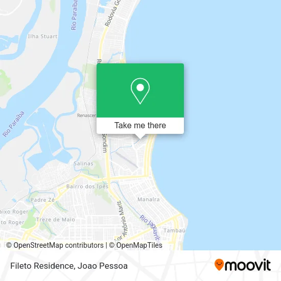 Fileto Residence map