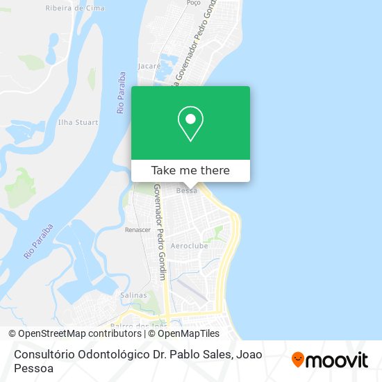 Consultório Odontológico Dr. Pablo Sales map
